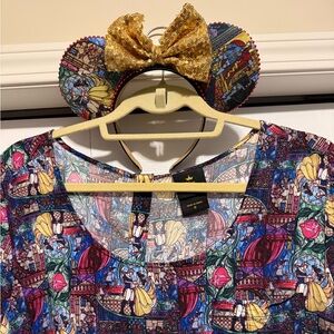 DISNEY EARS AND MATCHiNG BLOUSE
Beauty and the Beast Theme